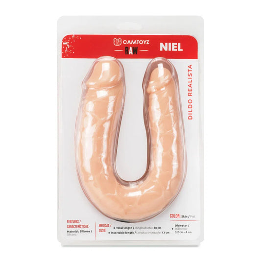 Raw Dildo Doble Niel 38 cm