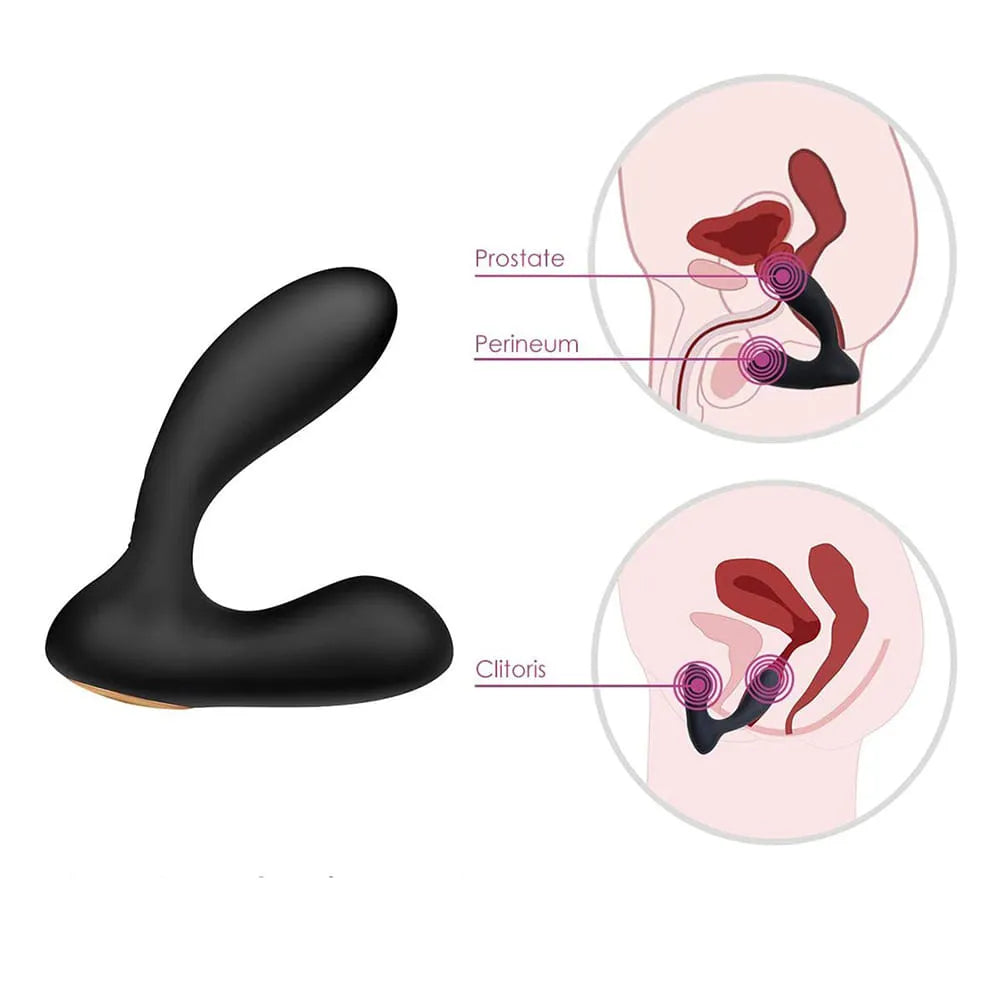 Plug Anal Vibrador Vick Svakom con control remoto