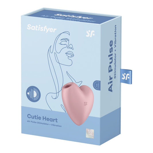 Satisfyer Cutie Heart Rosado