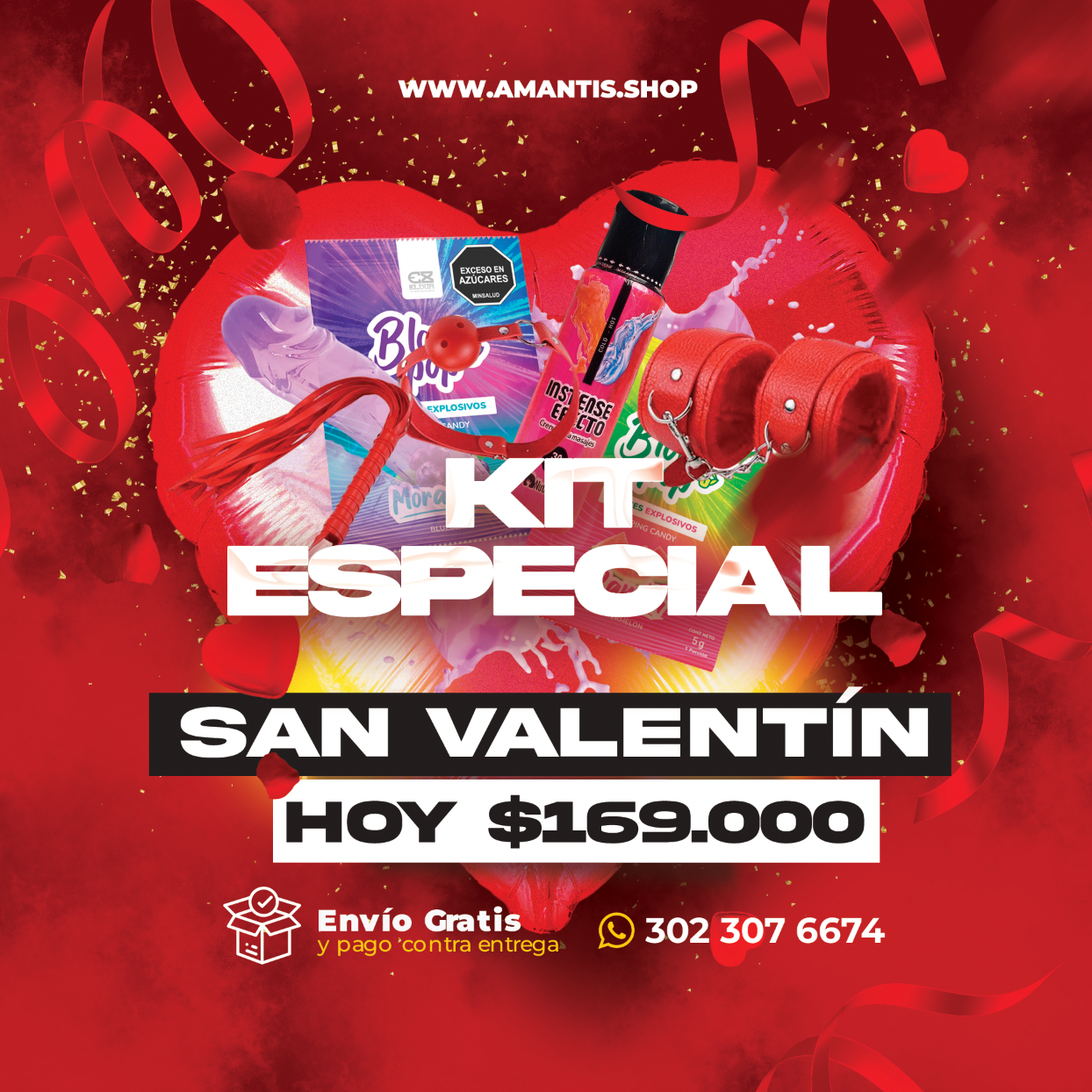 KIT SAN VALENTÍN AMANTIS