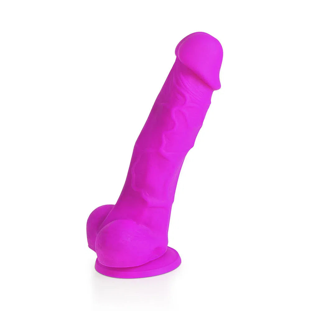 Dildo Realista Amon Morado 18 CM