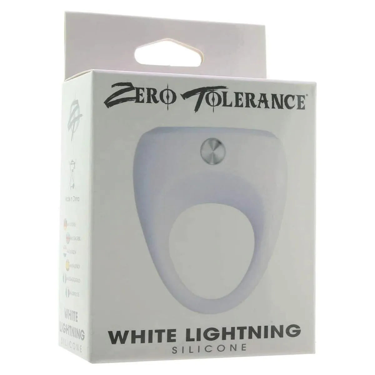 Anillo para el pene White Lightning Blanco