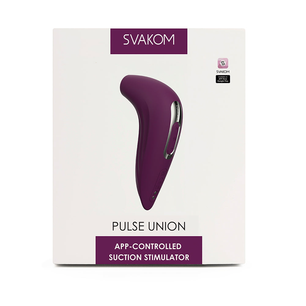 Succionador de Clítoris Pulse Union Svakom con App Morado